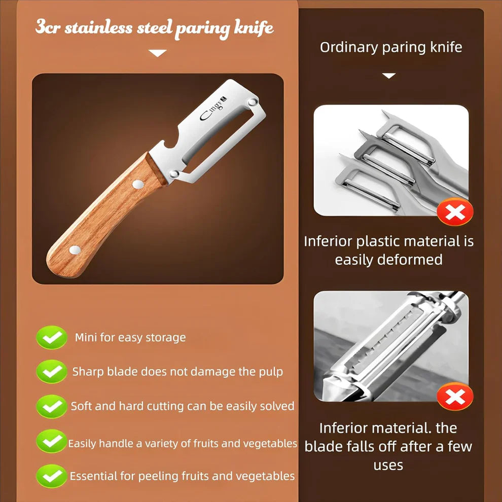 Chefora Premium Stainless Steel Vegetable Peeler Pro