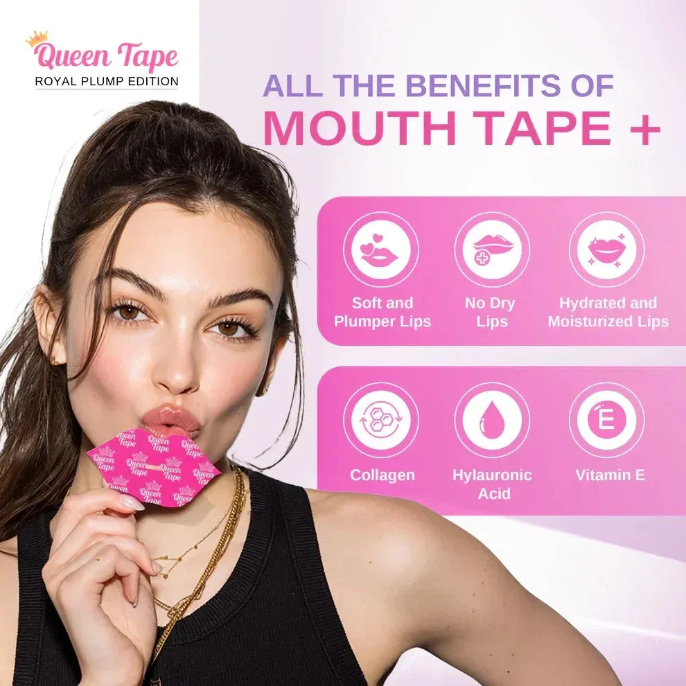 Queen Hydrating Collagen Mouth Tape - Gleamify