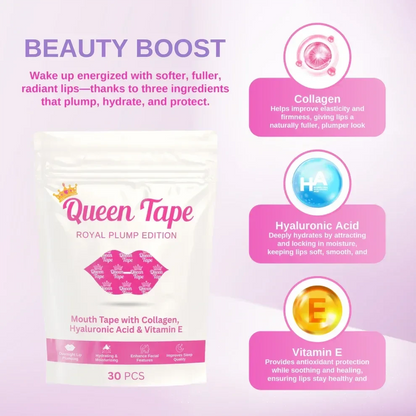 Queen Hydrating Collagen Mouth Tape - Gleamify